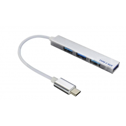 USB type-c Hub T-818A  на 4 порта для MacBook 
